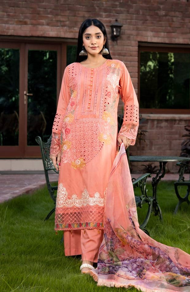  Viscose Chikankari Dress