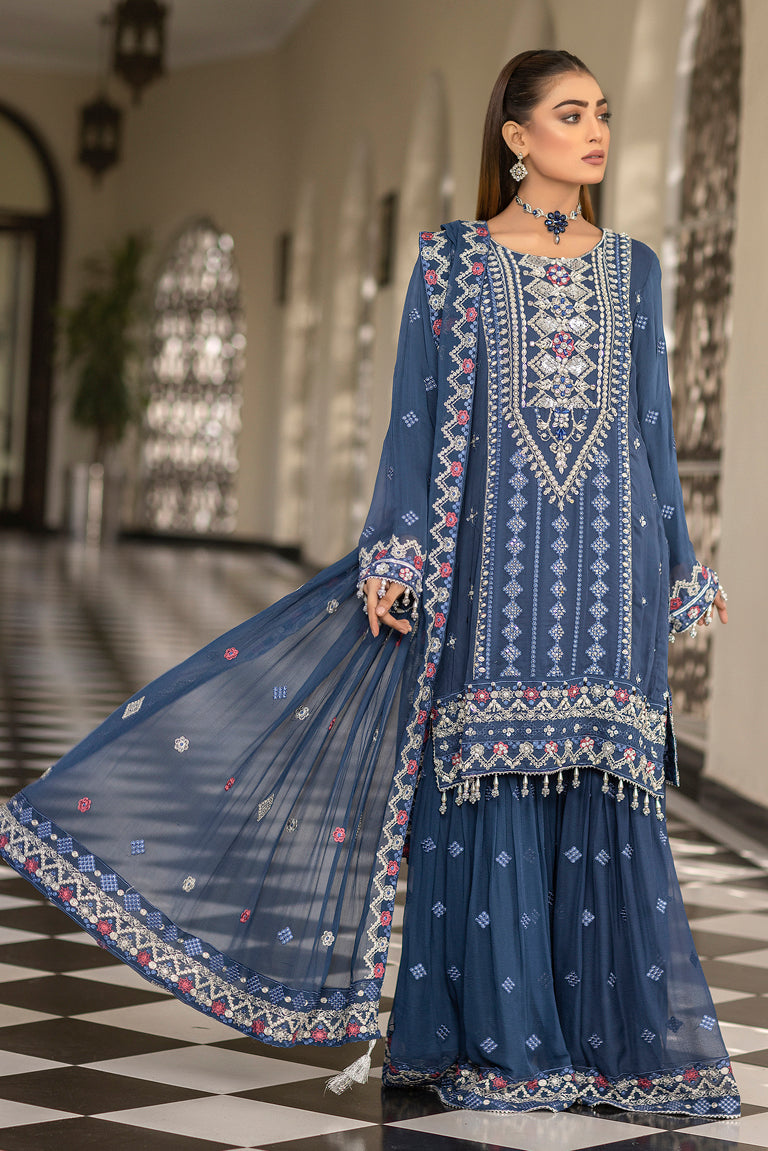 Formal Sharara Dress