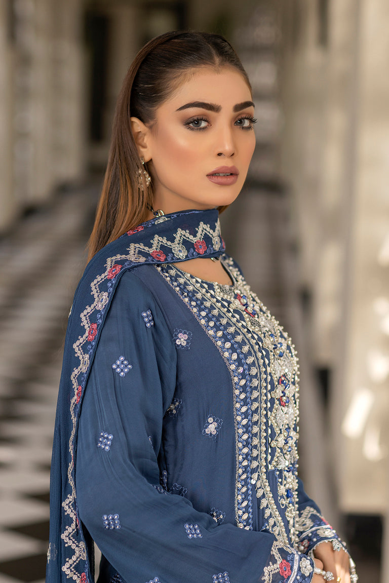 Formal Sharara Dress