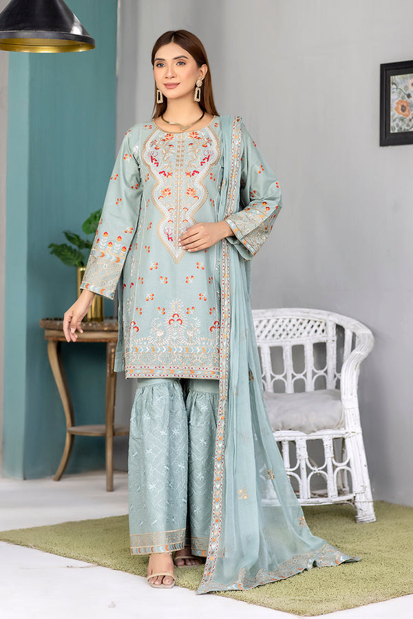  Lawn Sharara Dress