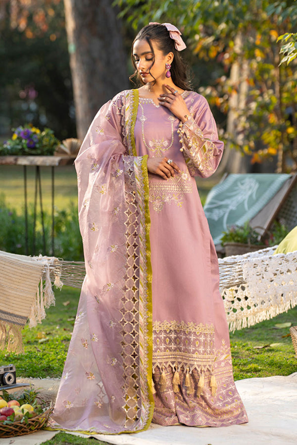 Cotton Embroidered Sharara