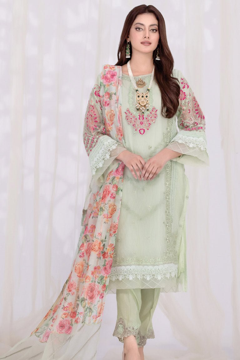 Readymade Luxury Pret By Zahra Rubab - Rang Jah