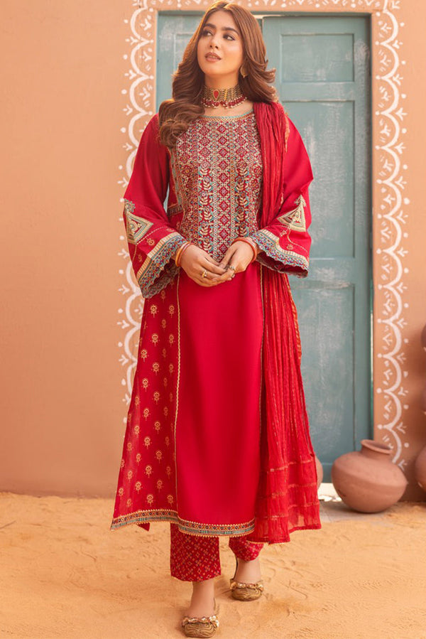 Red Salwar Kameez