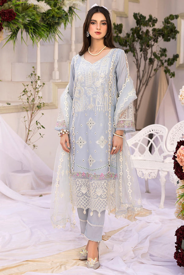 Sky Salwar kameez