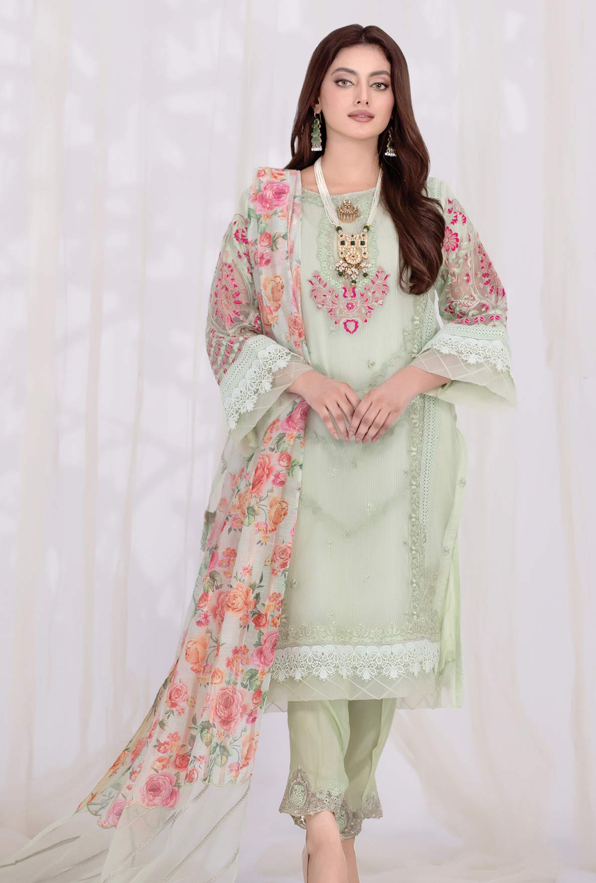 Readymade Luxury Pret By Zahra Rubab - Rang Jah